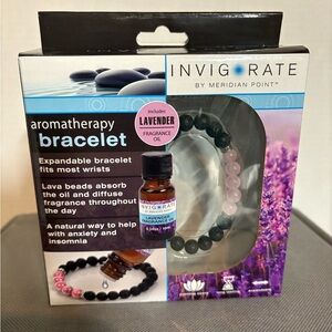 Invigorate Aromatherapy Bracelet with Lavender Oil